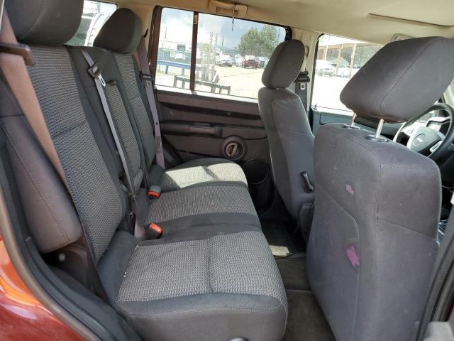 1J8HG48K78C229015 - 2008 JEEP COMMANDER SPORT ბურგუნდია ფოტო 11