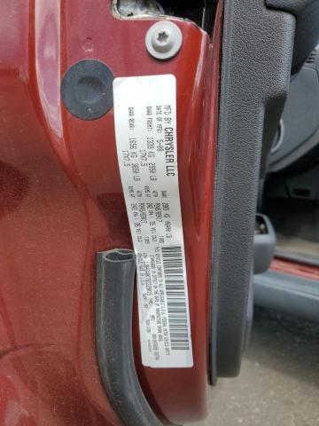 1J8HG48K78C229015 - 2008 JEEP COMMANDER SPORT ბურგუნდია ფოტო 13