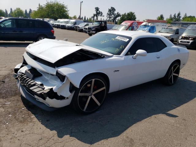 2C3CDYAG3EH281942 - 2014 DODGE CHALLENGER SXT WHITE photo 1