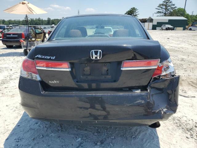 1HGCP2F78BA027308 - 2011 HONDA ACCORD EX BLACK photo 6