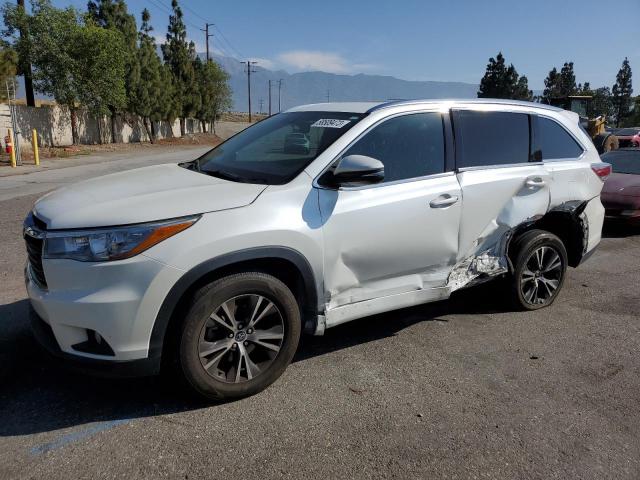 5TDKKRFH9GS165721 - 2016 TOYOTA HIGHLANDER XLE Ağ foto 1