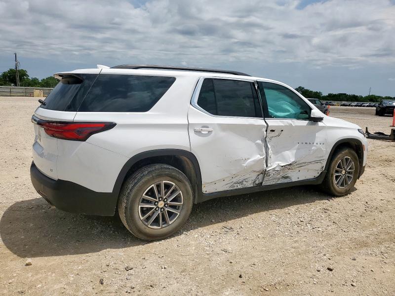 1GNERGKW6PJ310512 - 2023 CHEVROLET TRAVERSE LT Weiß Foto 3