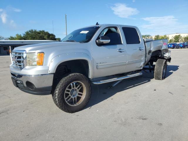 3GTP2VE36BG176610 - 2011 GMC SIERRA K1500 SLE GRAY photo 1