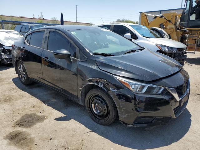 3N1CN8EV8ML836958 - 2021 NISSAN VERSA SV BLACK photo 4