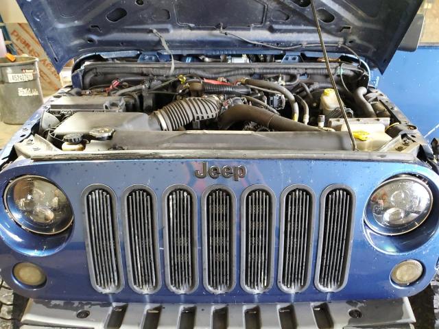 1J4BA3H15AL177285 - 2010 JEEP WRANGLER U SPORT Mavi foto 12