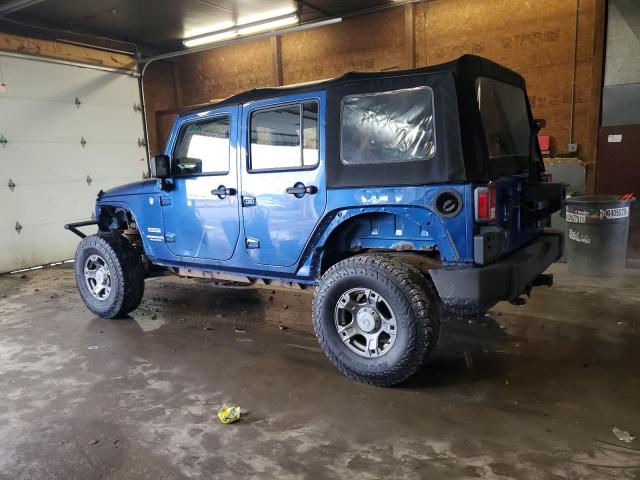1J4BA3H15AL177285 - 2010 JEEP WRANGLER U SPORT Mavi foto 2