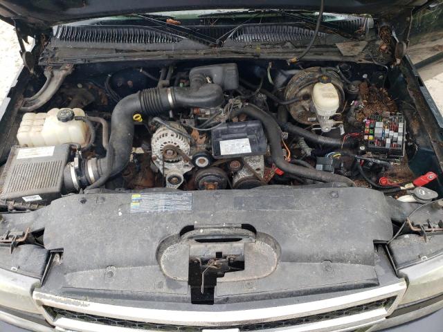 1GCEC14X67Z119056 - 2007 CHEVROLET SILVERADO C1500 CLASSIC Mavi foto 11