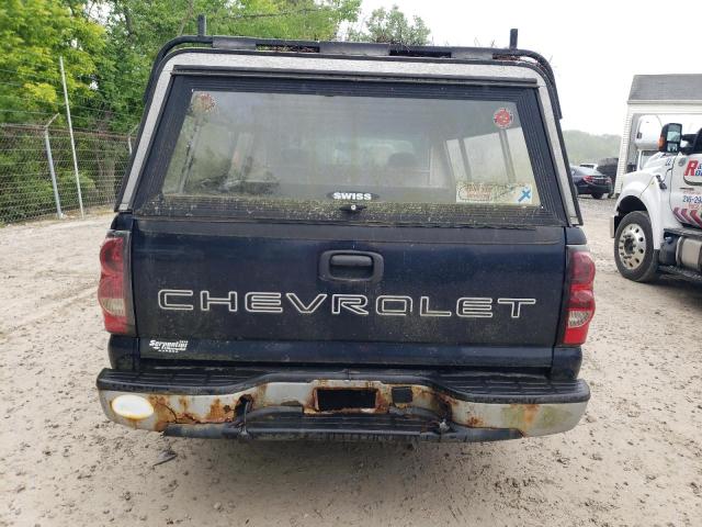 1GCEC14X67Z119056 - 2007 CHEVROLET SILVERADO C1500 CLASSIC Mavi foto 6