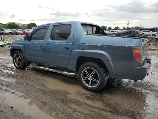 2HJYK16596H563005 - 2006 HONDA RIDGELINE RTL TEAL photo 2