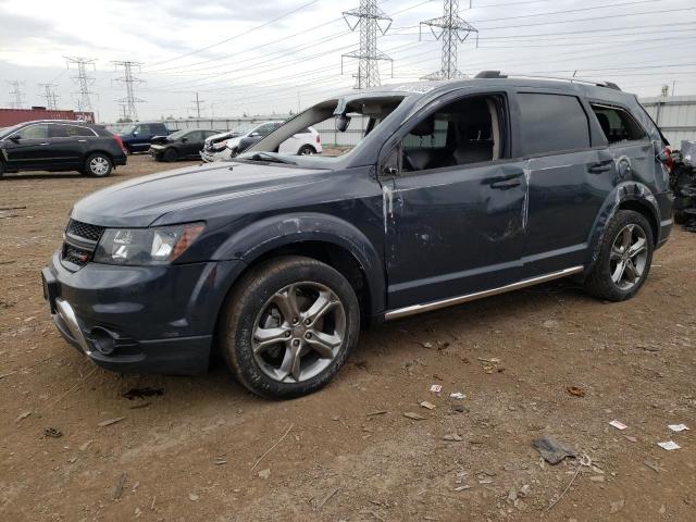 3C4PDCGG2HT653631 - 2017 DODGE JOURNEY CROSSROAD GRAY photo 1