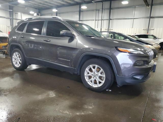 1C4PJLLB6JD573876 - 2018 JEEP CHEROKEE LATITUDE PLUS GRAY photo 4