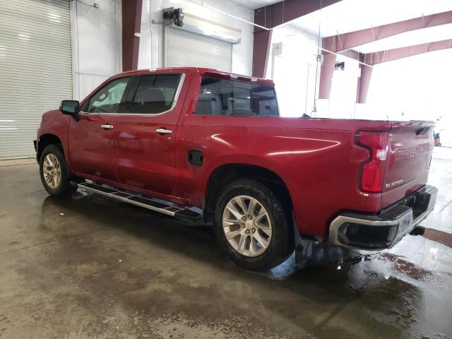 1GCUYGET2NZ131536 - 2022 CHEVROLET SILVERADO K1500 LTZ RED photo 2