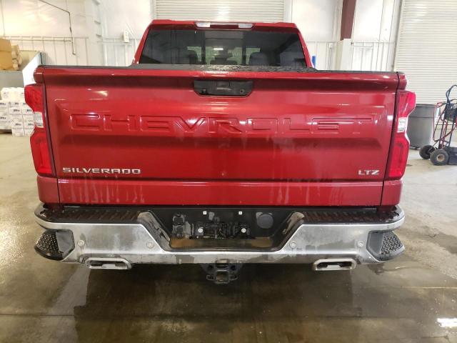 1GCUYGET2NZ131536 - 2022 CHEVROLET SILVERADO K1500 LTZ RED photo 6