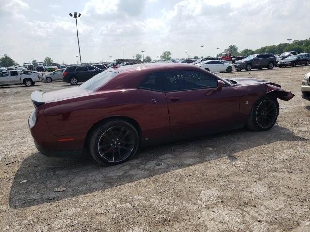 2C3CDZFJXLH159201 - 2020 DODGE CHALLENGER R/T SCAT PACK BURGUNDY photo 3