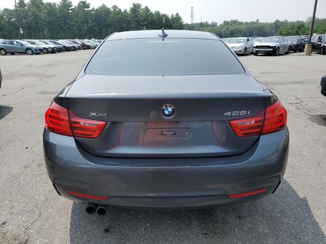 WBA3N9C59EF722370 - 2014 BMW 428 XI GRAY photo 6