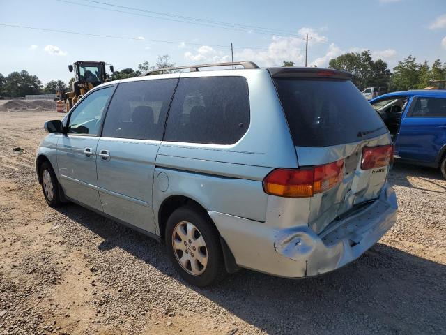 5FNRL18014B065245 - 2004 HONDA ODYSSEY EXL BLUE photo 2