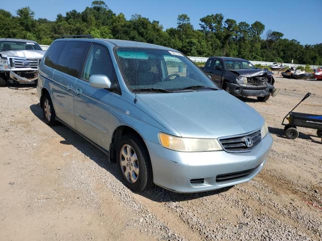 5FNRL18014B065245 - 2004 HONDA ODYSSEY EXL BLUE photo 4