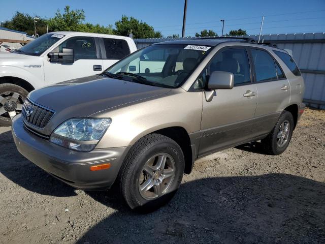 JTJGF10U210099327 - 2001 LEXUS RX 300 BEIGE photo 1