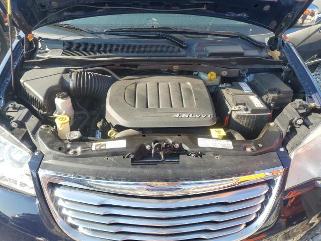 2C4RC1CG4DR755323 - 2013 CHRYSLER TOWN & COU TOURING L BLUE photo 12