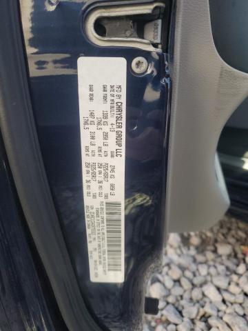 2C4RC1CG4DR755323 - 2013 CHRYSLER TOWN & COU TOURING L BLUE photo 13