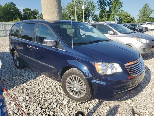 2C4RC1CG4DR755323 - 2013 CHRYSLER TOWN & COU TOURING L BLUE photo 4