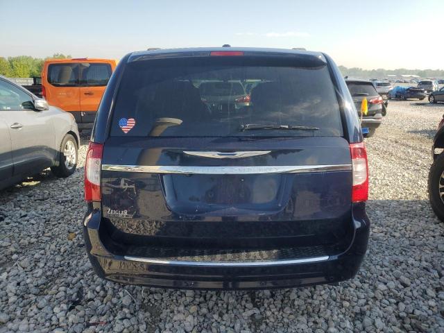 2C4RC1CG4DR755323 - 2013 CHRYSLER TOWN & COU TOURING L BLUE photo 6