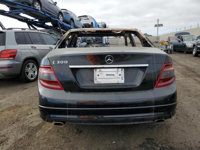 WDDGF54X18R015038 - 2008 MERCEDES-BENZ C 300 BLACK photo 6