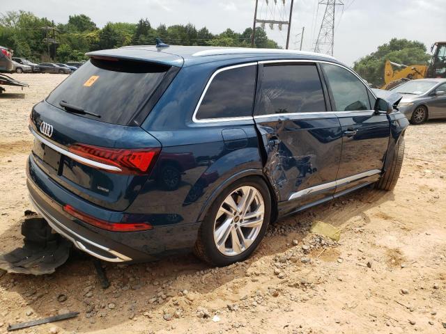 WA1VXBF79ND022557 - 2022 AUDI Q7 PRESTIGE BLUE photo 3