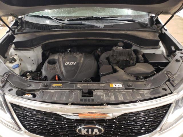 5XYKTCA61EG523310 - 2014 KIA SORENTO LX SILVER photo 11