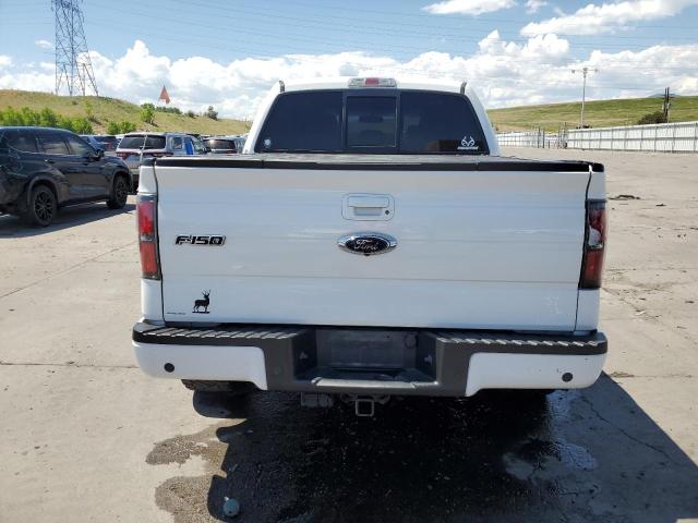 1FTFW1ET6DKE73543 - 2013 FORD F150 SUPERCREW WHITE photo 6