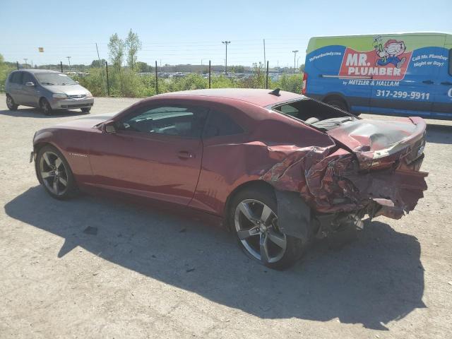 2G1FC1ED8B9151737 - 2011 CHEVROLET CAMARO LT RED photo 2