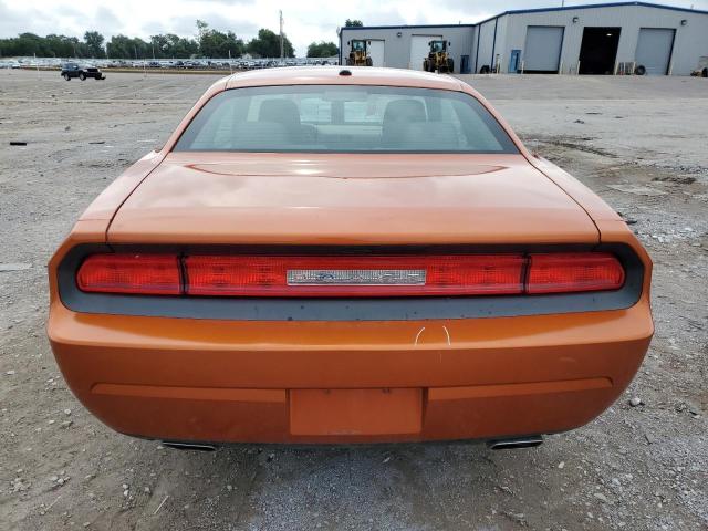 2B3CJ4DG3BH602979 - 2011 DODGE CHALLENGER ORANGE photo 6