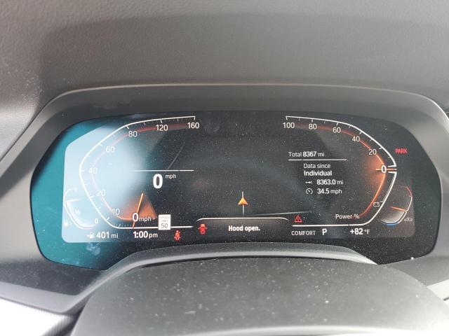 5UXCR6C0XP9P83947 - 2023 BMW X5 XDRIVE40I WHITE photo 9