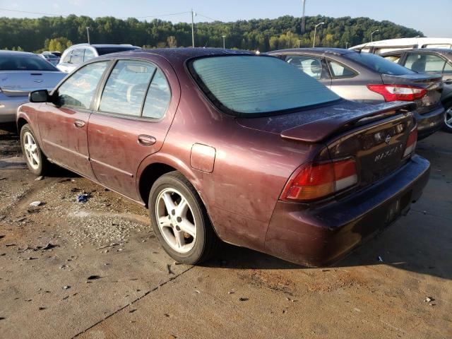 JN1CA21A4WM803007 - 1998 NISSAN MAXIMA GLE MAROON photo 3