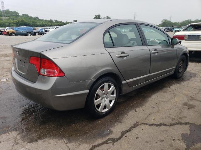 1HGFA165X7L089487 - 2007 HONDA CIVIC LX GRAY photo 3