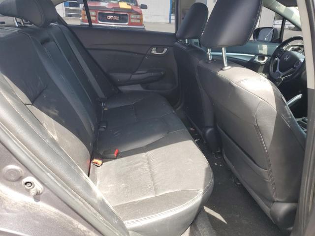 2HGFB2F99FH529474 - 2015 HONDA CIVIC EXL GRAY photo 10