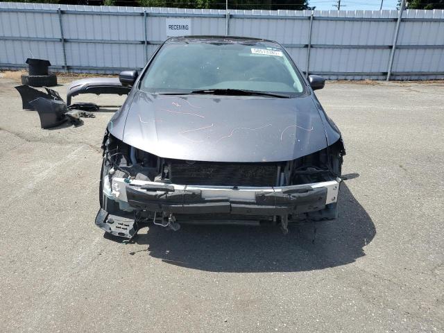 2HGFB2F99FH529474 - 2015 HONDA CIVIC EXL GRAY photo 5