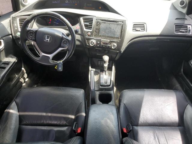 2HGFB2F99FH529474 - 2015 HONDA CIVIC EXL GRAY photo 8