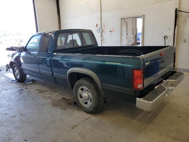 1B7GL23X3SS356217 - 1995 DODGE DAKOTA GREEN photo 2