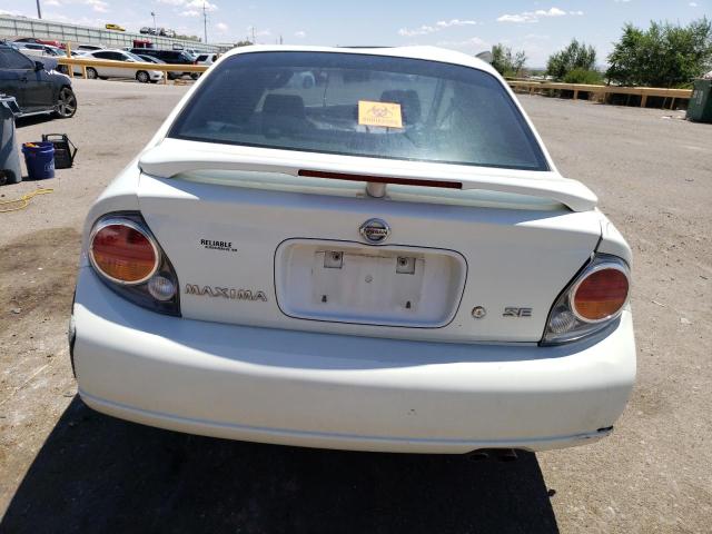 JN1DA31A43T418607 - 2003 NISSAN MAXIMA GLE WHITE photo 6