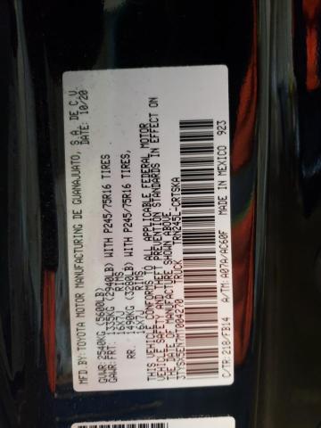 3TYSX5EN7MT004270 - 2021 TOYOTA TACOMA ACCESS CAB შავი ფოტო 13