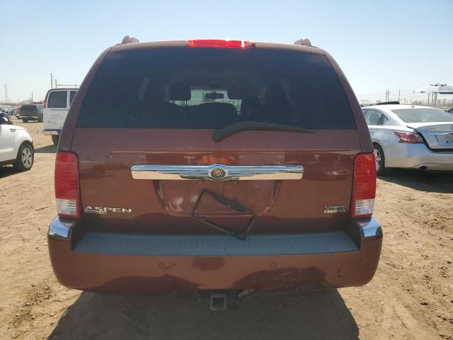 1A8HW58267F573263 - 2007 CHRYSLER ASPEN LIMITED RED photo 6