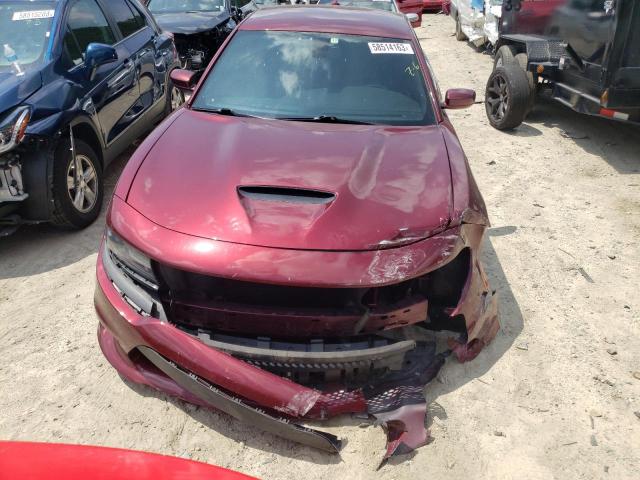 2C3CDXHG6KH584936 - 2019 DODGE CHARGER GT MAROON photo 5