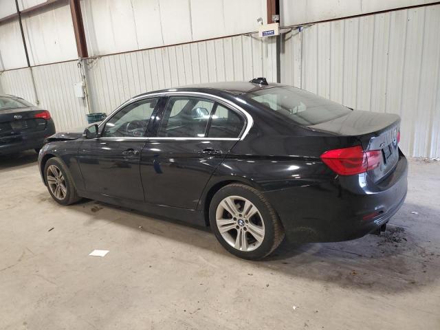 WBA8D9G50HNT90932 - 2017 BMW 330 XI Czarny zdjęcie 2