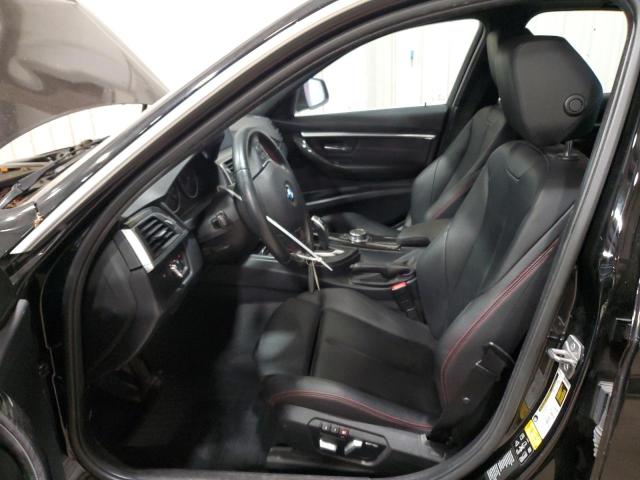 WBA8D9G50HNT90932 - 2017 BMW 330 XI Czarny zdjęcie 7