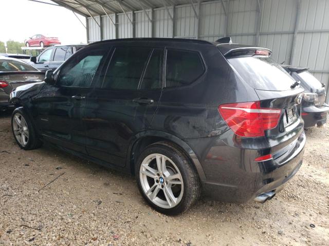 5UXWX7C55E0E75920 - 2014 BMW X3 XDRIVE35I BLACK photo 2