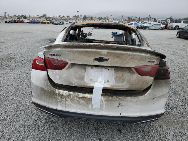1G1ZG5ST8KF221605 - 2019 CHEVROLET MALIBU RS WHITE photo 6