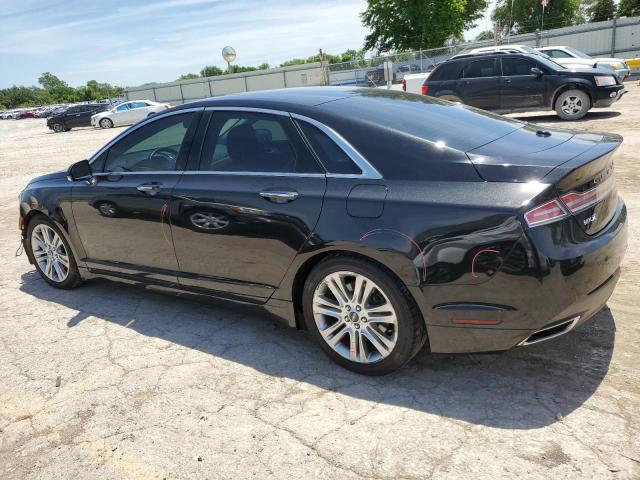 3LN6L2GK2FR627176 - 2015 LINCOLN MKZ BLACK photo 2