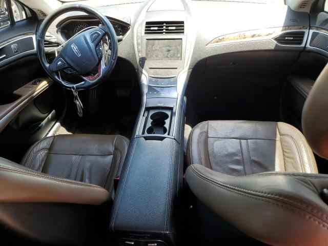 3LN6L2GK2FR627176 - 2015 LINCOLN MKZ BLACK photo 8