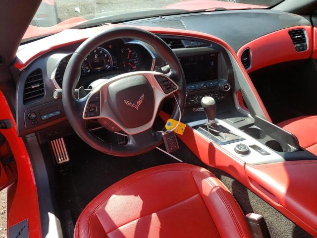 1G1YM2D78E5104782 - 2014 CHEVROLET CORVETTE STINGRAY Z51 3LT RED photo 8